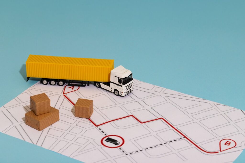 Inspection area at Kalotina border crossing for ADR-class dangerous goods