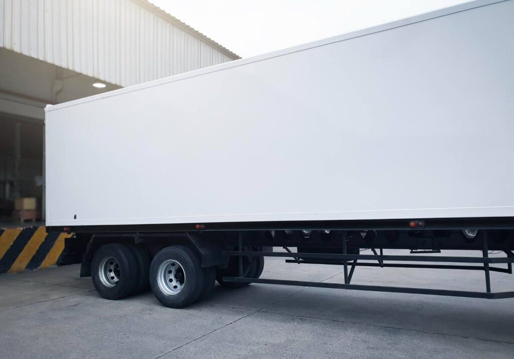 Temperature-controlled trailer loaded for a Bulgaria to Germany route
